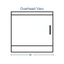 Southbend 436D-3T 36" Gas Range w/ Full Griddle & Standard Oven, Natural Gas thumbnail 2