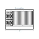 Southbend 4481EE-3CR 48" 2 Burner Gas Range w/ Charbroiler & (2) Space Saver Ovens, Liquid Propane thumbnail 2