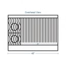 Southbend 4481EE-3CR 48" 2 Burner Gas Range w/ Charbroiler & (2) Space Saver Ovens, Natural Gas thumbnail 2