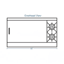 Southbend 4601AA-4GL 60" 2 Burner Gas Range w/ Griddle & (2) Convection Ovens, Liquid Propane thumbnail 2