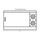 Southbend 4601AA-4TL 60" 2 Burner Gas Range w/ Griddle & (2) Convection Ovens, Liquid Propane thumbnail 2