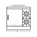 Southbend H4361A-2GL 36" 2 Burner Gas Range w/ Griddle & Convection Oven, Natural Gas thumbnail 2