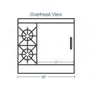 Southbend H4361D-2GR 36" 2 Burner Gas Range w/ Griddle & Standard Oven, Liquid Propane thumbnail 2