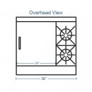 Southbend H4361D-2TL 36" 2 Burner Gas Range w/ Griddle & Standard Oven, Natural Gas thumbnail 2