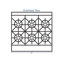 Southbend H4361D 36" 6 Burner Gas Range w/ Standard Oven, Liquid Propane thumbnail 2