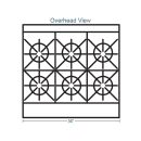 Southbend H4361D 36" 6 Burner Gas Range w/ Standard Oven, Natural Gas thumbnail 2