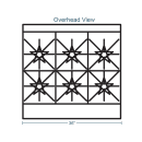 Southbend H4363A 36" 6 Burner Gas Range w/ Convection Oven, Natural Gas thumbnail 2