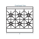 Southbend H4363D 36" 6 Burner Gas Range w/ Standard Oven, Natural Gas thumbnail 2