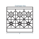 Southbend H4364D 36" 6 Burner Gas Range w/ Standard Oven, Liquid Propane thumbnail 2