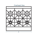 Southbend H4364D 36" 6 Burner Gas Range w/ Standard Oven, Natural Gas thumbnail 2