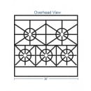 Southbend H4365D 36" 5 Burner Gas Range w/ Standard Oven, Natural Gas thumbnail 2