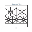 Southbend H4366A 36" 5 Burner Gas Range w/ Convection Oven, Liquid Propane thumbnail 2