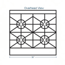 Southbend H4367A 36" 4 Burner Gas Range w/ Convection Oven, Liquid Propane thumbnail 2