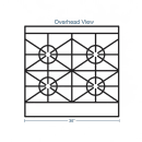 Southbend H4367D 36" 4 Burner Gas Range w/ Standard Oven, Natural Gas thumbnail 2