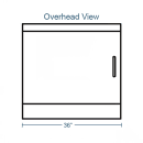 Southbend H436D-3G 36" Gas Range w/ Full Griddle & Standard Oven, Liquid Propane thumbnail 2