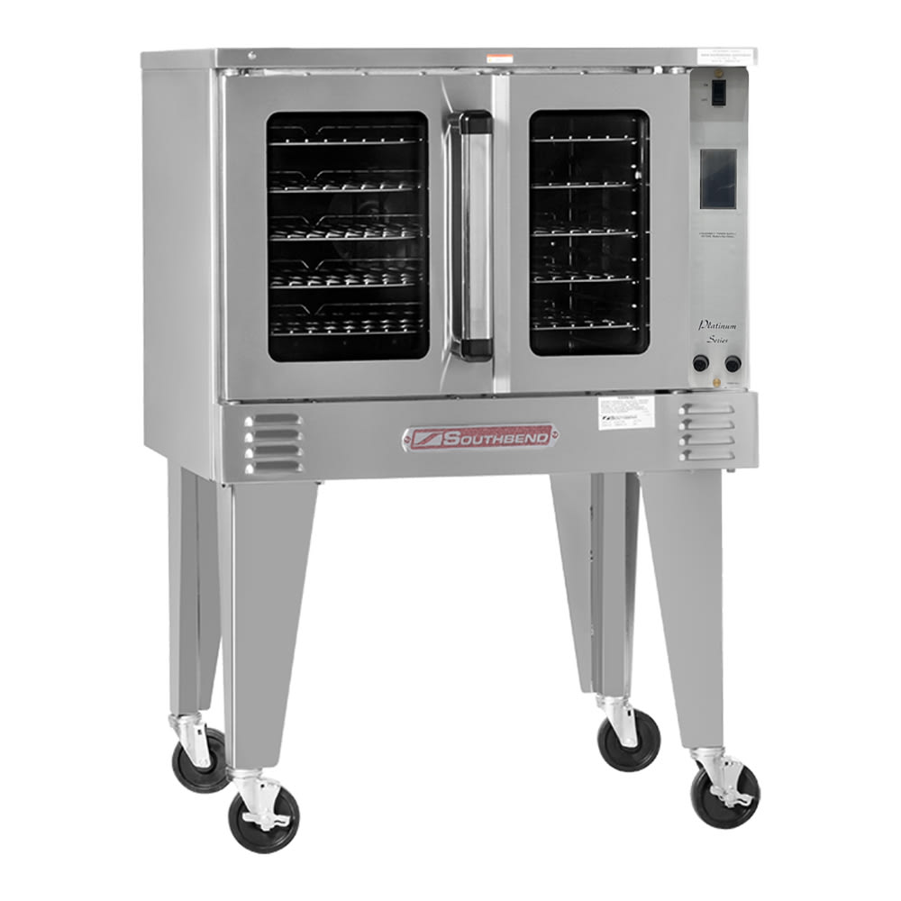 Southbend PCE11B/TI-V Platinum Ventless Bakery Depth Single Full Size Convection Oven - 11kW, 240v/3ph