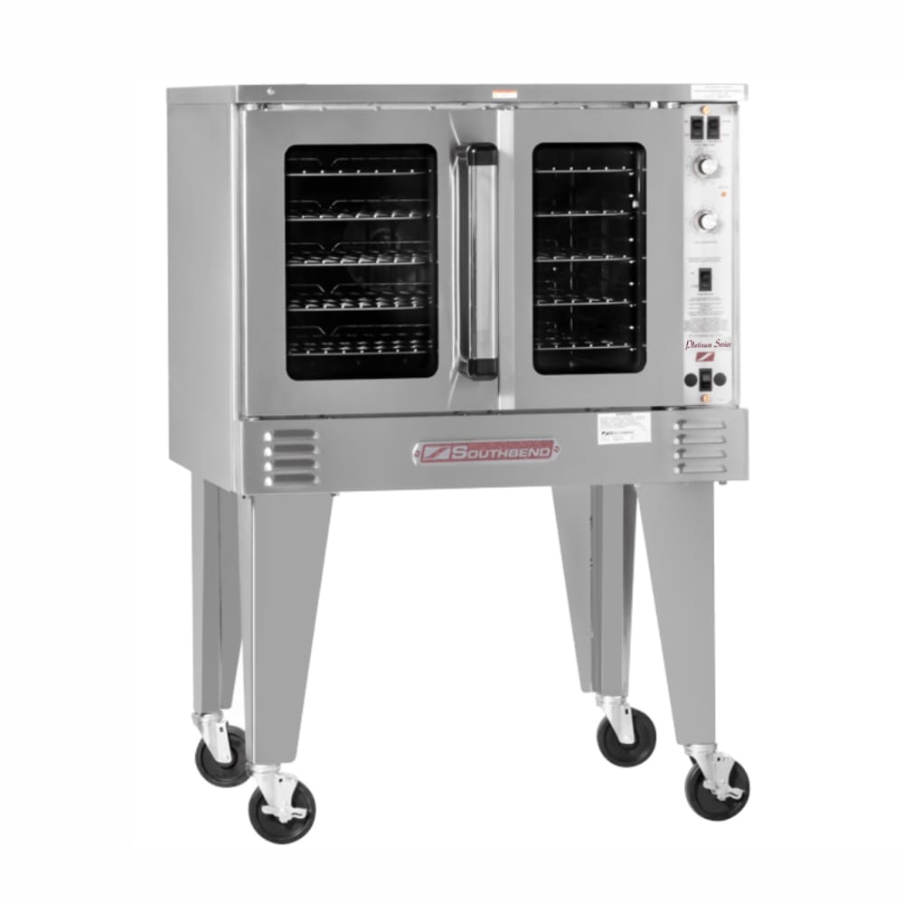 Southbend PCG70S/SD Platinum Single Full Size Liquid Propane Convection Oven - 70,000 BTU