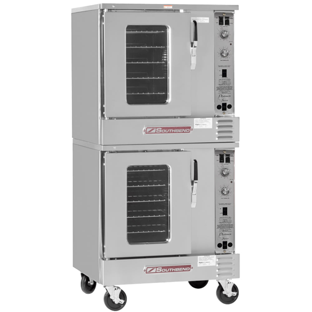 Southbend PCHE15S/S Platinum Double Half Size Convection Oven - 7.5kW, 240v/1ph