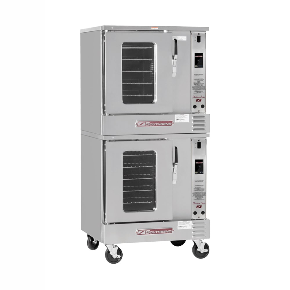 Southbend PCHE15S/T Platinum Double Half Size Convection Oven - 7.5kW, 240v/3ph