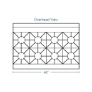 Southbend S48AC 48" 8 Burner Gas Range w/ Convection Oven & Storage Base, Natural Gas thumbnail 2