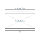 Southbend S48EE-4G 48" Gas Range w/ Griddle & (2) Space Saver Ovens, Natural Gas thumbnail 2