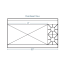 Southbend S60AA-4TL 60" 2 Burner Gas Range w/ Griddle & (2) Convection Ovens, Liquid Propane thumbnail 2