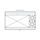 Southbend S60AA-4TL 60" 2 Burner Gas Range w/ Griddle & (2) Convection Ovens, Natural Gas thumbnail 2