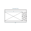 Southbend S60AC-4GL 60" 2 Burner Gas Range w/ Griddle, Convection Oven & Storage Base, Liquid Propane thumbnail 2