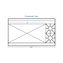 Southbend S60AC-4GL 60" 2 Burner Gas Range w/ Griddle, Convection Oven & Storage Base, Natural Gas thumbnail 2