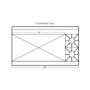 Southbend S60AD-4GL 60" 2 Burner Gas Range w/ Griddle & (1) Standard & (1) Convection Oven, Liquid Propane thumbnail 2