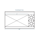 Southbend S60AD-4GL 60" 2 Burner Gas Range w/ Griddle & (1) Standard & (1) Convection Oven, Natural Gas thumbnail 2