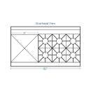 Southbend S60DD-2GL 60" 6 Burner Gas Range w/ Griddle & (2) Standard Ovens, Liquid Propane thumbnail 2