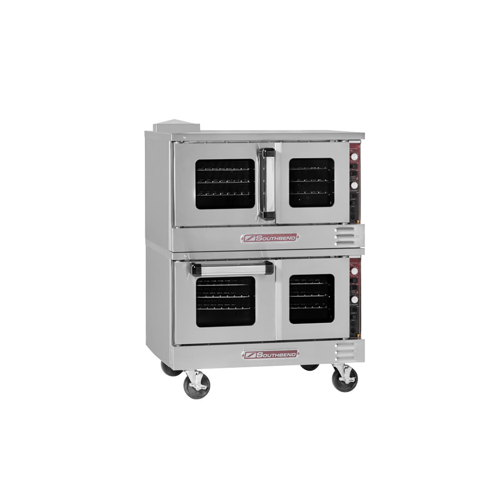 Southbend TVGS/22SC TruVection Double Full Size Liquid Propane Gas Convection Oven - 104,000 BTU