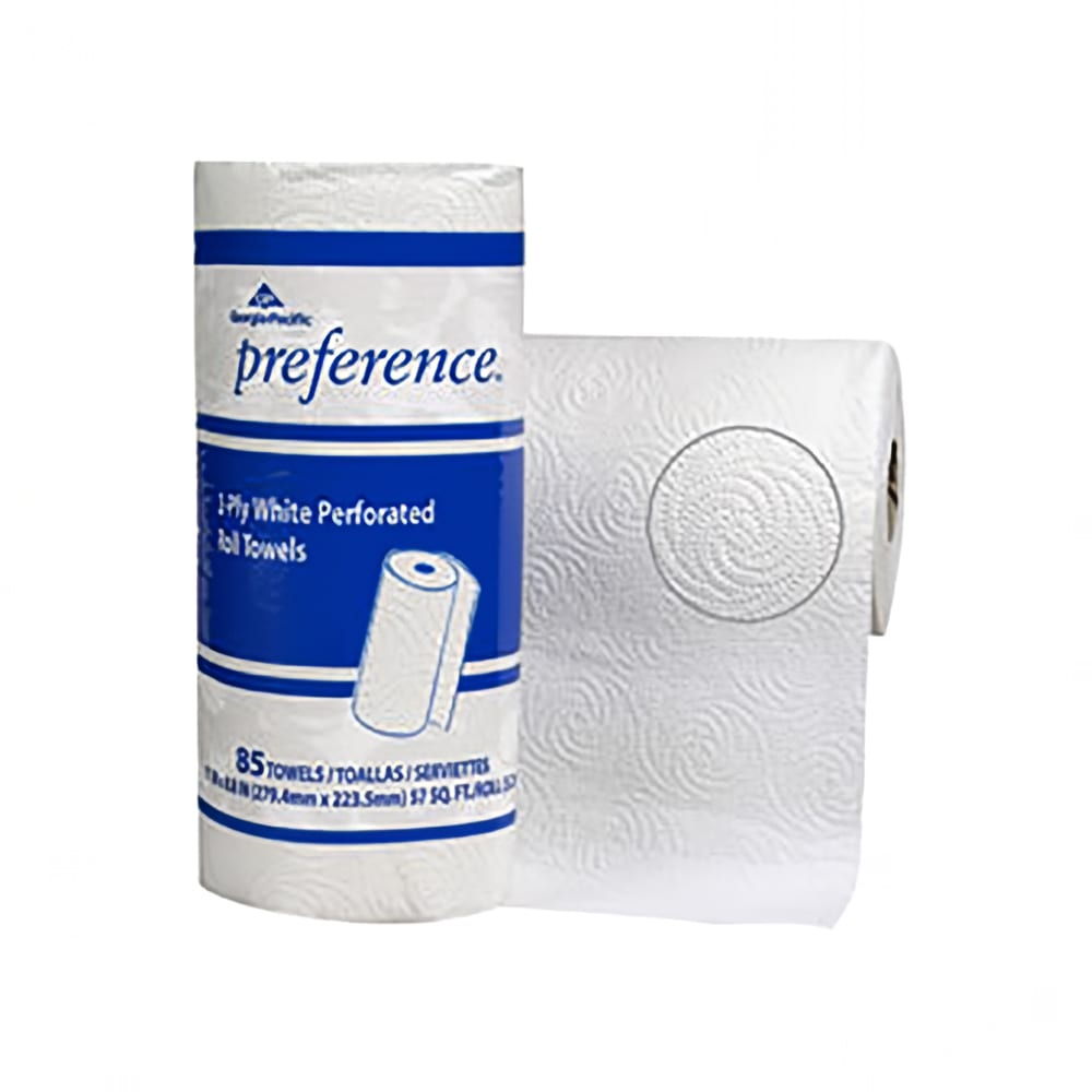 Georgia-Pacific Pacific Blue Select® 2-ply Perforated Paper Towel Roll - 85 Sheets/Roll, White (27385)