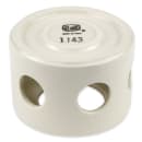 Hall China 4" Round Butter Warmer Stand Only, White (HL11430AWHA) thumbnail 3
