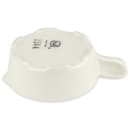 Hall China 3 3/4" Round Sauce Gravy Boat w/ 3 oz Capacity, White (HL11440AWHA) thumbnail 3