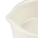 Hall China 3 3/4" Round Sauce Gravy Boat w/ 3 oz Capacity, White (HL11440AWHA) thumbnail 4