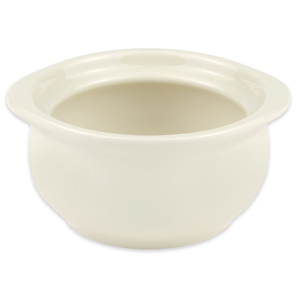 Hall China 12 oz Onion Soup Bowl - China, White (HL4760BWHA)
