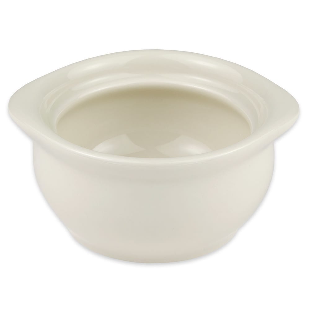 Hall China 8 oz Onion Soup Bowl - China, White (HL4770BWHA)