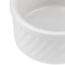 Hall China 8 oz Souffle Dish - China, Bright White (HL4980ABWA) thumbnail 4