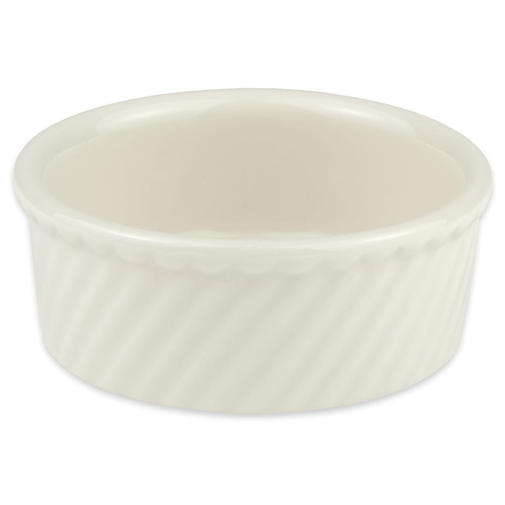 Hall China 8 1/2 oz Souffle Dish - China, White (HL4990AWHA)