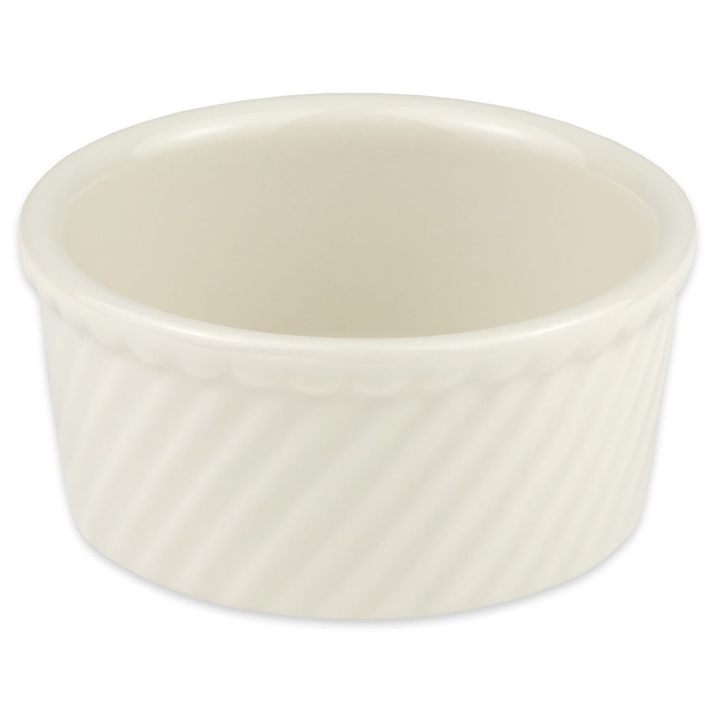 Hall China 12 oz Souffle Dish - China, White (HL5000AWHA)