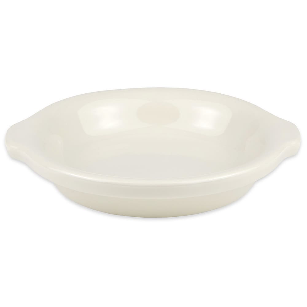 Hall China 10 oz. Round, China Rarebit, White (5130AWHA)