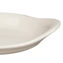 Hall China 6 oz. Oval, China Rarebit, White (5200AWHA) thumbnail 3