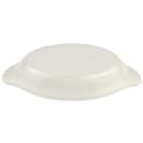 Hall China 12 oz. Oval, China Rarebit, White (5280AWHA) thumbnail 3