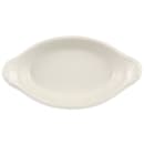 Hall China 12 oz. Oval, China Rarebit, White (5280AWHA) thumbnail 5
