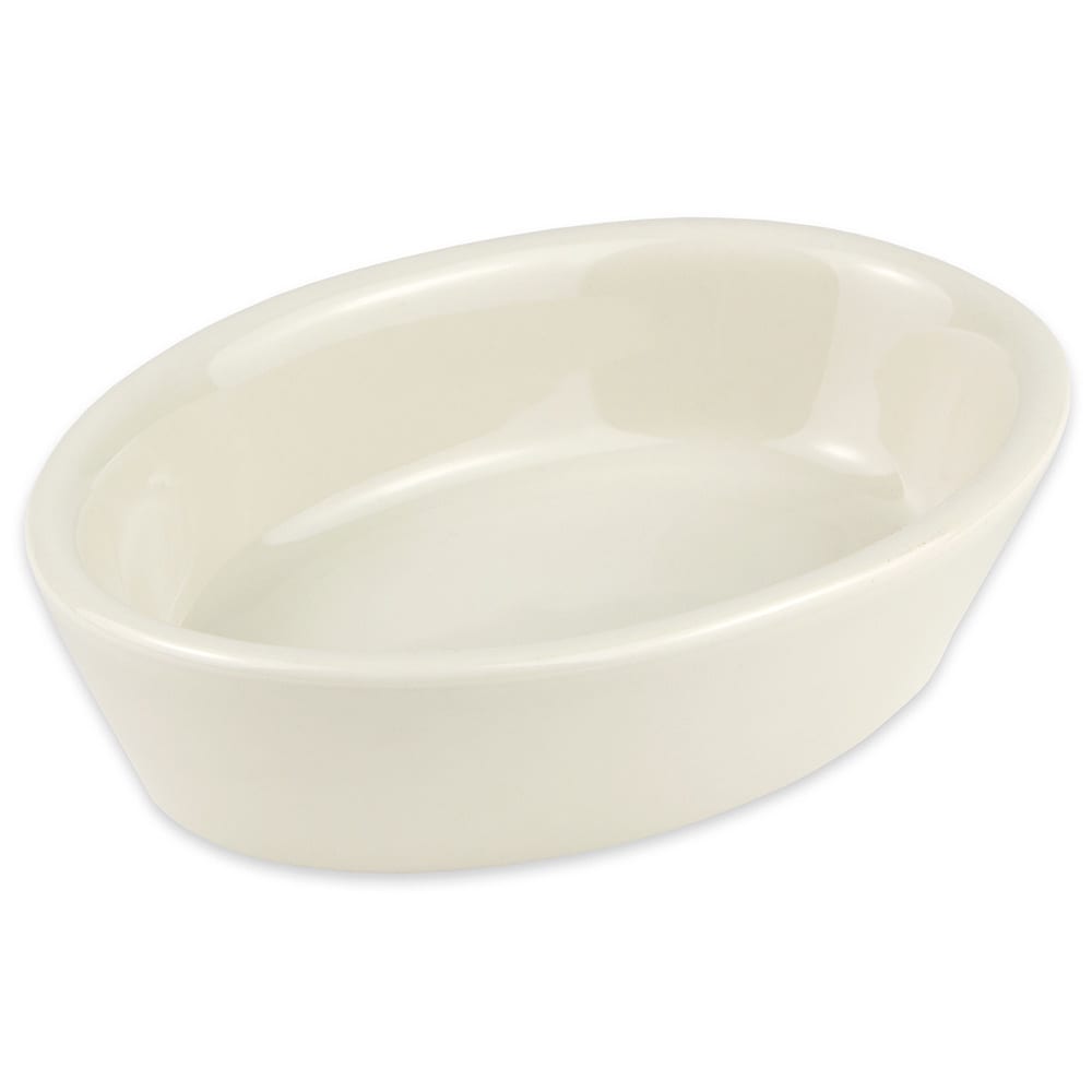 Hall China 6 oz. Oval, China Baking Dish, White (5700AWHA)