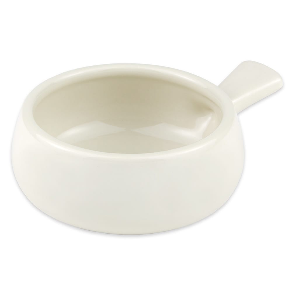 Hall China 16 oz Soup Crock - China, White (HL6430AWHA)