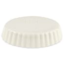 Hall China 3 oz Fluted Souffle Dish - China, White (HL8510AWHA) thumbnail 3