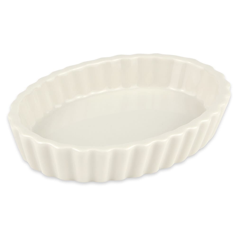 Hall China 5 oz Fluted Souffle Dish - China, White (HL8520AWHA)